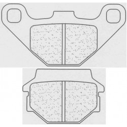 Přední brzdové destičky CL-Brakes KTM MX 125 1989-1990 směs MX10