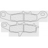 Vorne bremsbeläge CL-Brakes SUZUKI RM 100 2003-2003 typ MX10