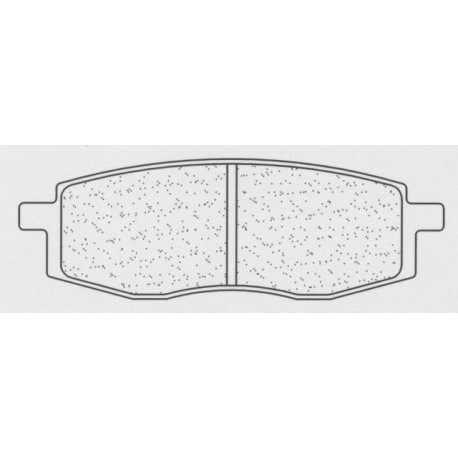 Vorne bremsbeläge CL-Brakes YAMAHA YZ 490 1985-1990 typ MX10