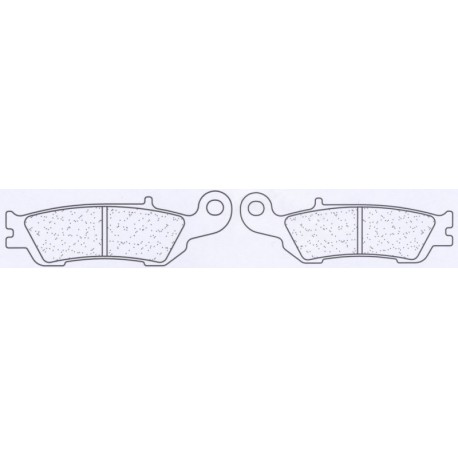 Vorne bremsbeläge CL-Brakes YAMAHA YZ 250 2008-2017 typ MX10