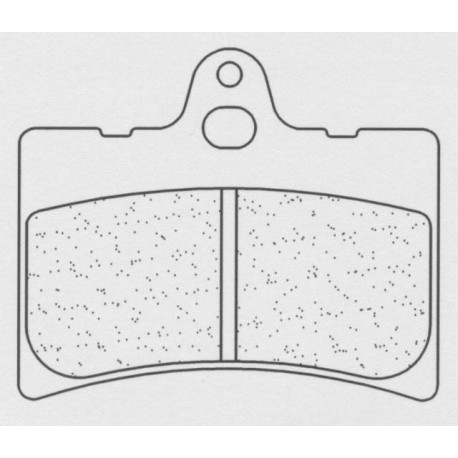 Front brake pads CL-Brakes CAGIVA Prima 50 1993-2007 type S4