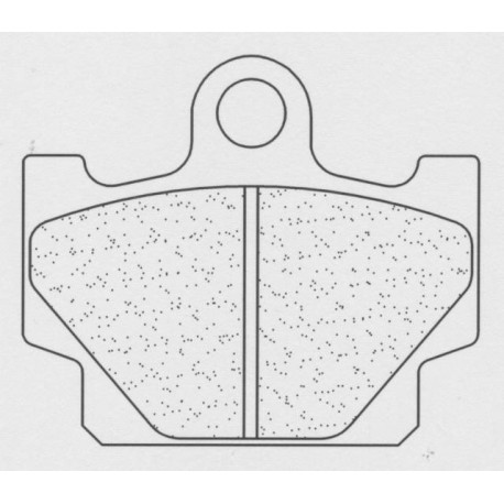 Vorne bremsbeläge CL-Brakes YAMAHA RD 350 YPVS 1983-1984 typ S4