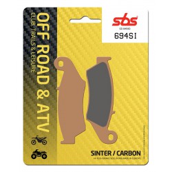 Predné brzdové doštičky / obloženie SBS Suzuki RMX 450 Z Efi 2017 - 2019 směs SI