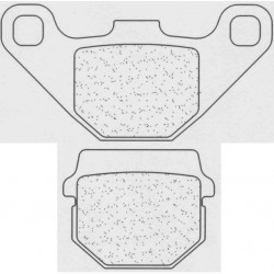 Přední brzdové destičky CL-Brakes SUZUKI AH 50 Address 1992-1995 směs SC