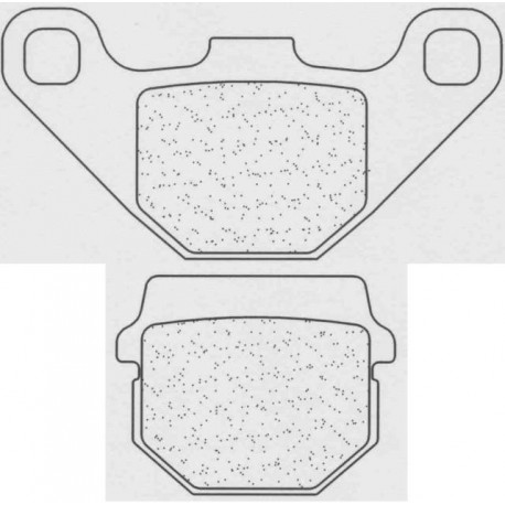 Přední brzdové destičky CL-Brakes SUZUKI AH 50 Address 1992-1995 směs SC