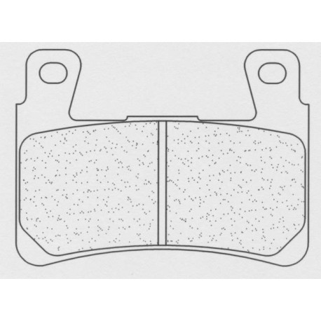 Přední brzdové destičky CL-Brakes HONDA CBR 600 RR 2003-2004 směs XBK5