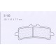 Front brake pads CL-Brakes DUCATI Diavel 2011-2016 type XBK5