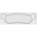 Rear brake pads CL-Brakes YAMAHA YP 250 X-MAX 2005-2015 type MSC
