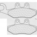 Zadní brzdové destičky CL-Brakes PIAGGIO/VESPA MP3 400 2004-2013 směs MSC