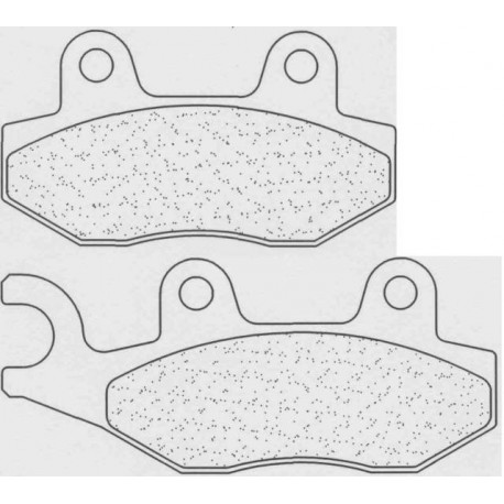 Zadní brzdové destičky CL-Brakes PEUGEOT Geopolis 400 2007-2010 směs MSC