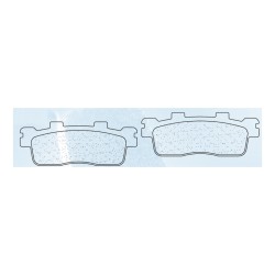 Rear brake pads CL-Brakes KYMCO Downtown 125 2010-2016 type MSC