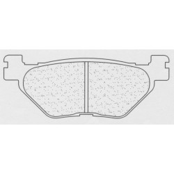 Zadní brzdové destičky CL-Brakes YAMAHA XVS 1300 Midnight Star 2008-2011 směs RX3