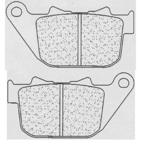 Bremsbeläge hinten CL-Brakes HARLEY DAVIDSON XLH Sportster Standard 883 2004-2007 typ RX3