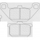 Zadné brzdové doštičky / obloženie CL-Brakes KAWASAKI GPZ 900 R 1984-1989 směs RX3