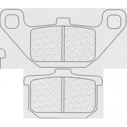 Zadní brzdové destičky CL-Brakes KAWASAKI GTR 1000 1986-2002 směs RX3