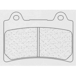 Zadní brzdové destičky CL-Brakes YAMAHA XVZ 1300 TF Royal Star Venture 1999-2003 směs RX3