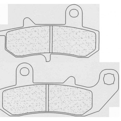 Zadní brzdové destičky CL-Brakes SUZUKI DR 800 Big 1990-1990 směs RX3