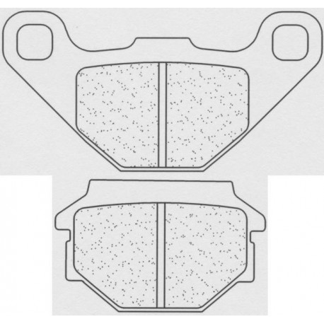 Bremsbeläge hinten CL-Brakes APRILIA Pegaso 125 1990-1999 typ RX3