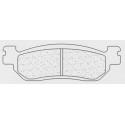 Rear brake pads CL-Brakes YAMAHA YZF-R6 1999-2002 type RX3