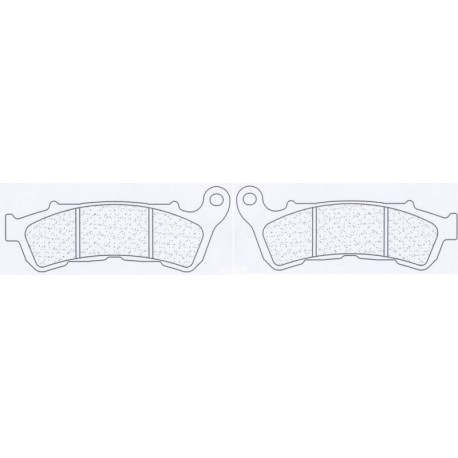 Zadní brzdové destičky CL-Brakes HONDA GL 1800 Goldwing 2012-2015 směs RX3