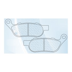 Bremsbeläge hinten CL-Brakes HARLEY DAVIDSON FLSTF Fat Boy 1584 2008-2011 typ RX3