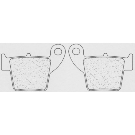 Bremsbeläge hinten CL-Brakes HONDA CRF 150 R/RB 2007-2011 typ X59