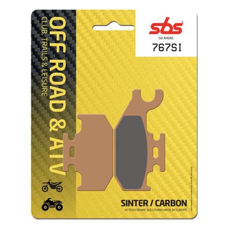 Přední brzdové destičky SBS Can-Am  650 Outlander XT Right 2007 - 2012 směs SI