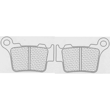 Zadní brzdové destičky CL-Brakes HUSABERG FE 450/E 2009-2009 směs X59