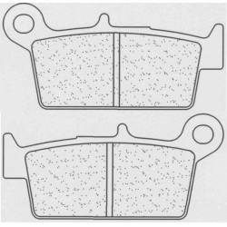 Zadní brzdové destičky CL-Brakes SUZUKI RM 125 1996-2012 směs X59