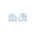 Bremsbeläge hinten CL-Brakes KTM SX 85 2011-2016 typ X59