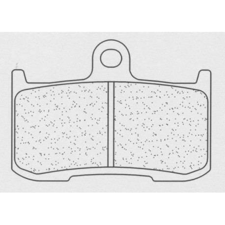 Přední brzdové destičky CL-Brakes KAWASAKI Z 1000 2003-2006 směs XBK5