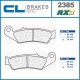 Bremsbeläge hinten CL-Brakes HONDA VFR 750 R 1988-1993 typ RX3