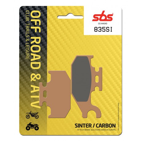 Přední brzdové destičky SBS Suzuki KLT-A 400 King Quad Left 2008 - 2014 směs SI