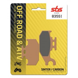 Přední brzdové destičky SBS Suzuki LT-A 400 King Quad Left 2008 - 2014 směs SI