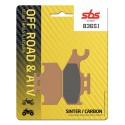 Přední brzdové destičky SBS Suzuki KLT-A 400 King Quad Right 2008 - 2014 směs SI
