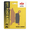 Přední brzdové destičky SBS Yamaha YFM 550 FGPW Grizzly Right 2009 - 2016 směs SI