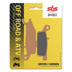 Vorne bremsbeläge SBS Yamaha YFM 700 FGPW Grizzly Right 2007 - 2017 směs SI