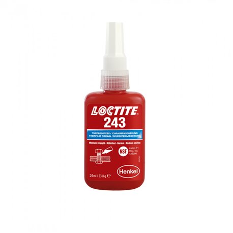 Lepidlo na šrouby Loctite 243 24ml