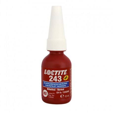 Lepidlo na šrouby Loctite 243 10 ml
