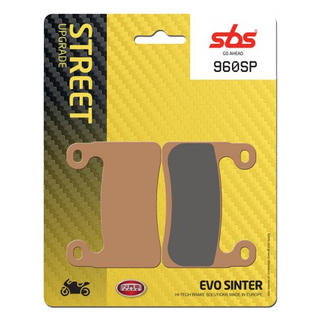Front brake pads SBS BMW R 1250 RT Sport 2019 -  směs SP