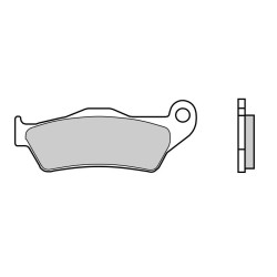Přední brzdové destičky Brembo KTM 150 SX 2009 -  směs LA