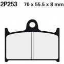 Vorne bremsbeläge Nissin Triumph 955 Sprint RS 2000 -  typ ST