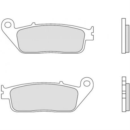 Přední brzdové destičky Brembo Hyosung 250 AQUILA 2000 -  směs SA