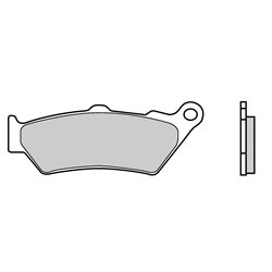 Přední brzdové destičky Brembo Aprilia 650 MOTÒ 1995 -  směs LA