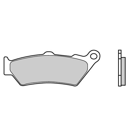Přední brzdové destičky Brembo KTM 640 ADVENTURE TRAVELLER'S EDITION 2007 -  směs LA