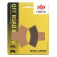 Bremsbeläge hinten SBS Polaris  325 Xpedition 2000 - 2001 typ ATS
