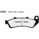Front brake pads Nissin Honda CBR 1000 F, FP 1993 - 1999 type ST
