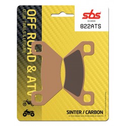 Rear brake pads SBS Arctic Cat  1000 Wildcat X Ltd. 2017 type ATS