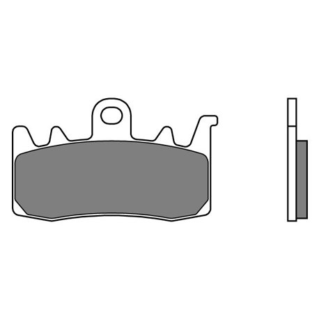Přední brzdové destičky Brembo Triumph 1215 TIGER EXPLORER XR ABS 2016 -  směs 84