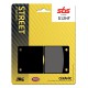 Zadní brzdové destičky SBS Suzuki GS 750 SD 1983 směs HF